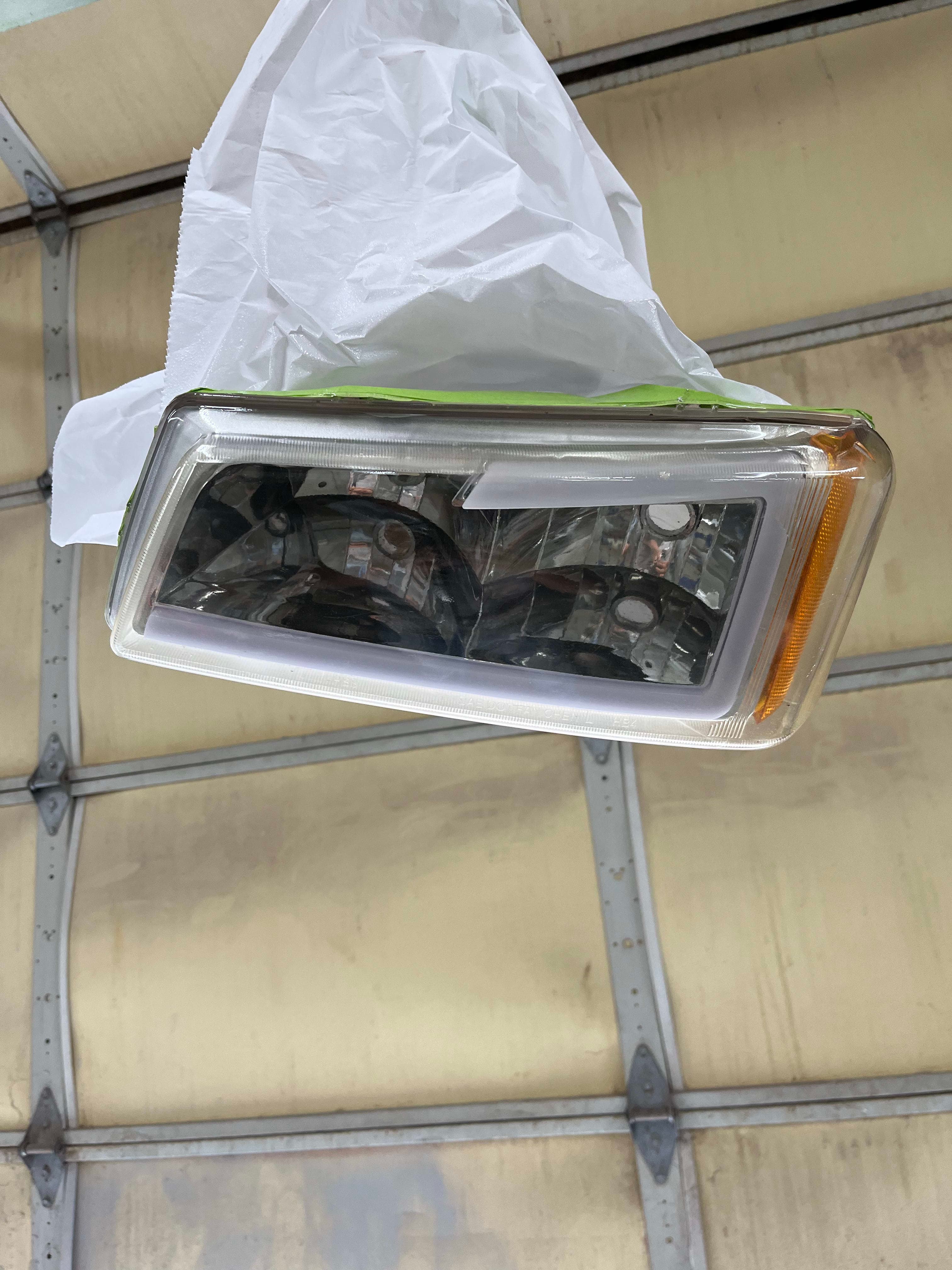 Chevy 1500 Headlight Restoration repair stage 6