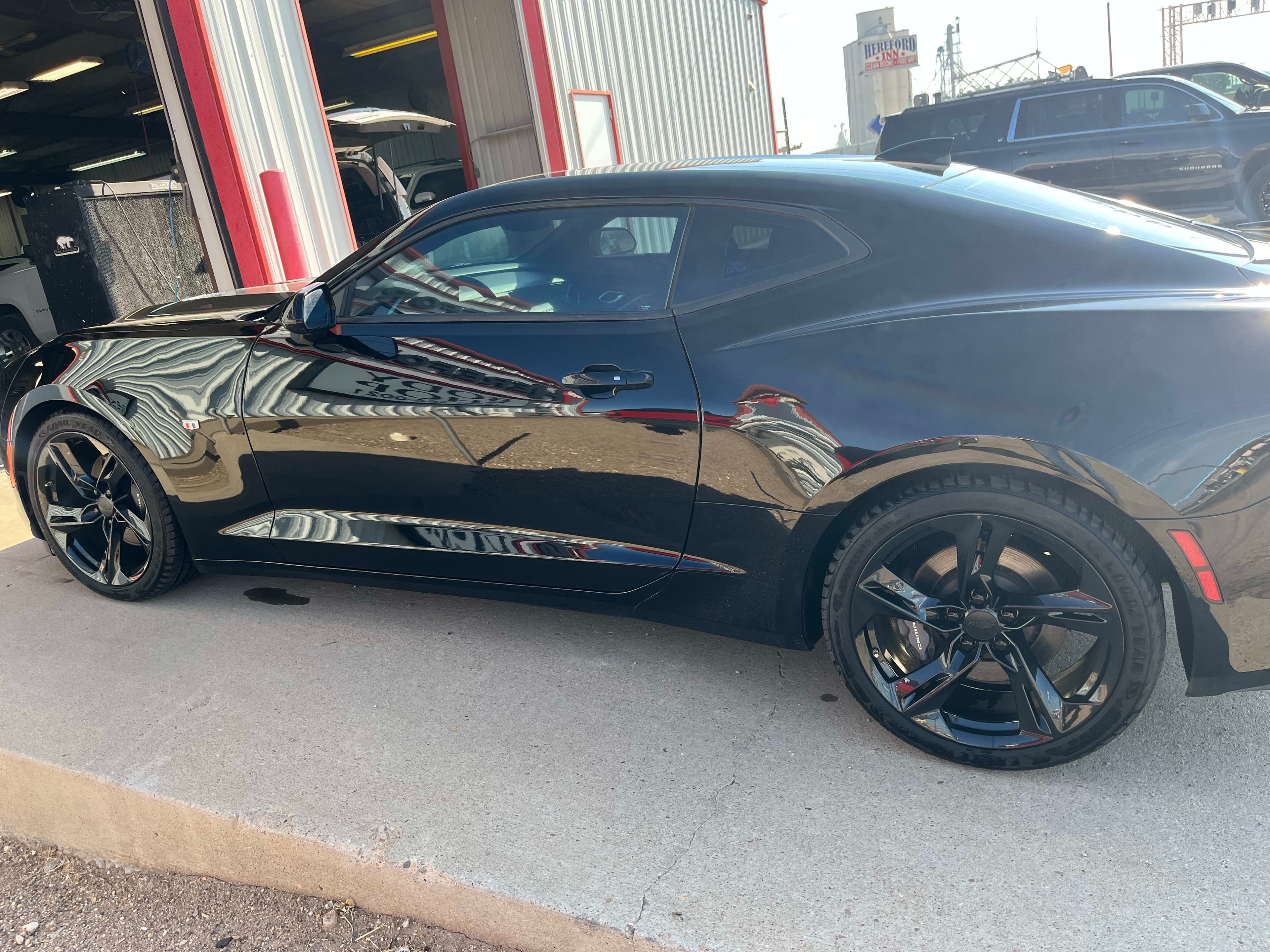 Camaro Final Polish repair stage 1